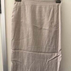 Rebecca Taylor Beige Pencil Skirt